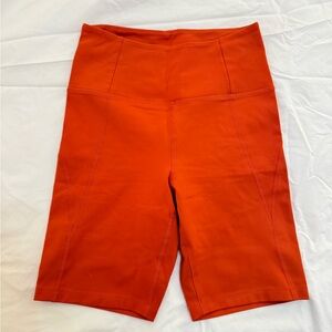 Girlfriend Collective High Rise Bike Short in TART (S)